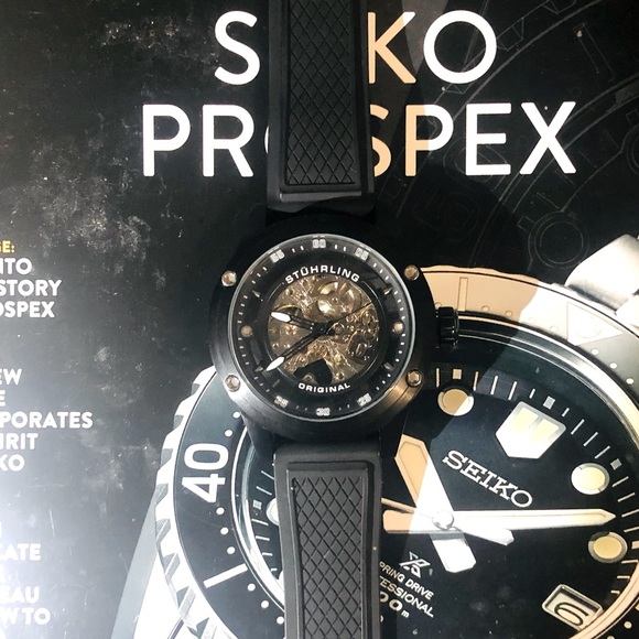 Stuhrling Skeleton Watch - Picture 1 of 2